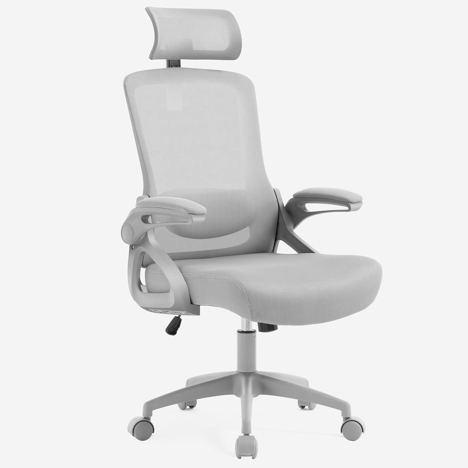 Black Mesh Office Chair Headrest