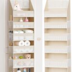 Beige Over Door Organiser
