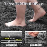Grey Shag Area Rug