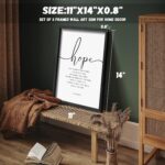 Framed Bible Verse Wall Art - 3-Piece