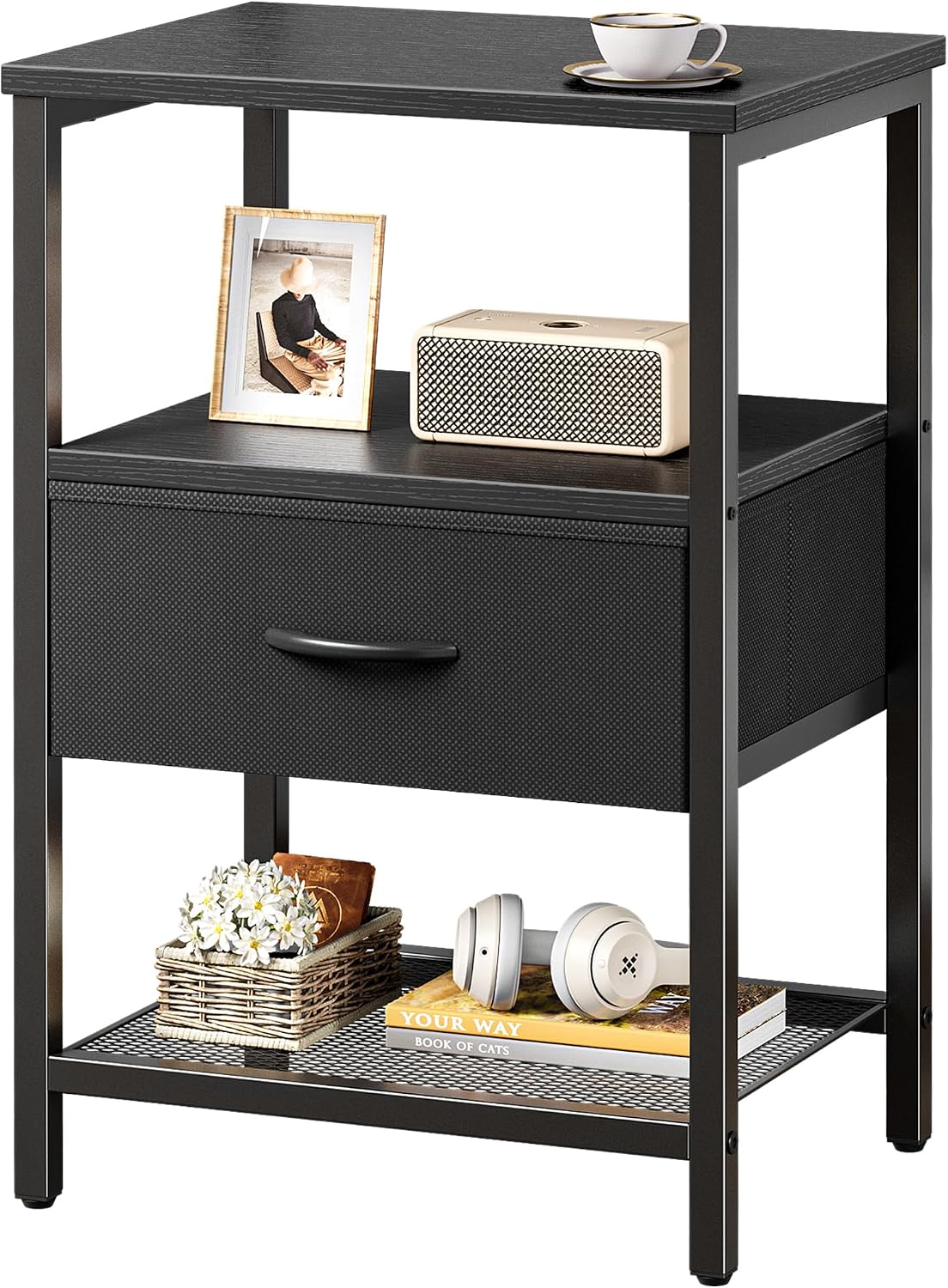 Rustic Brown Nightstand Set