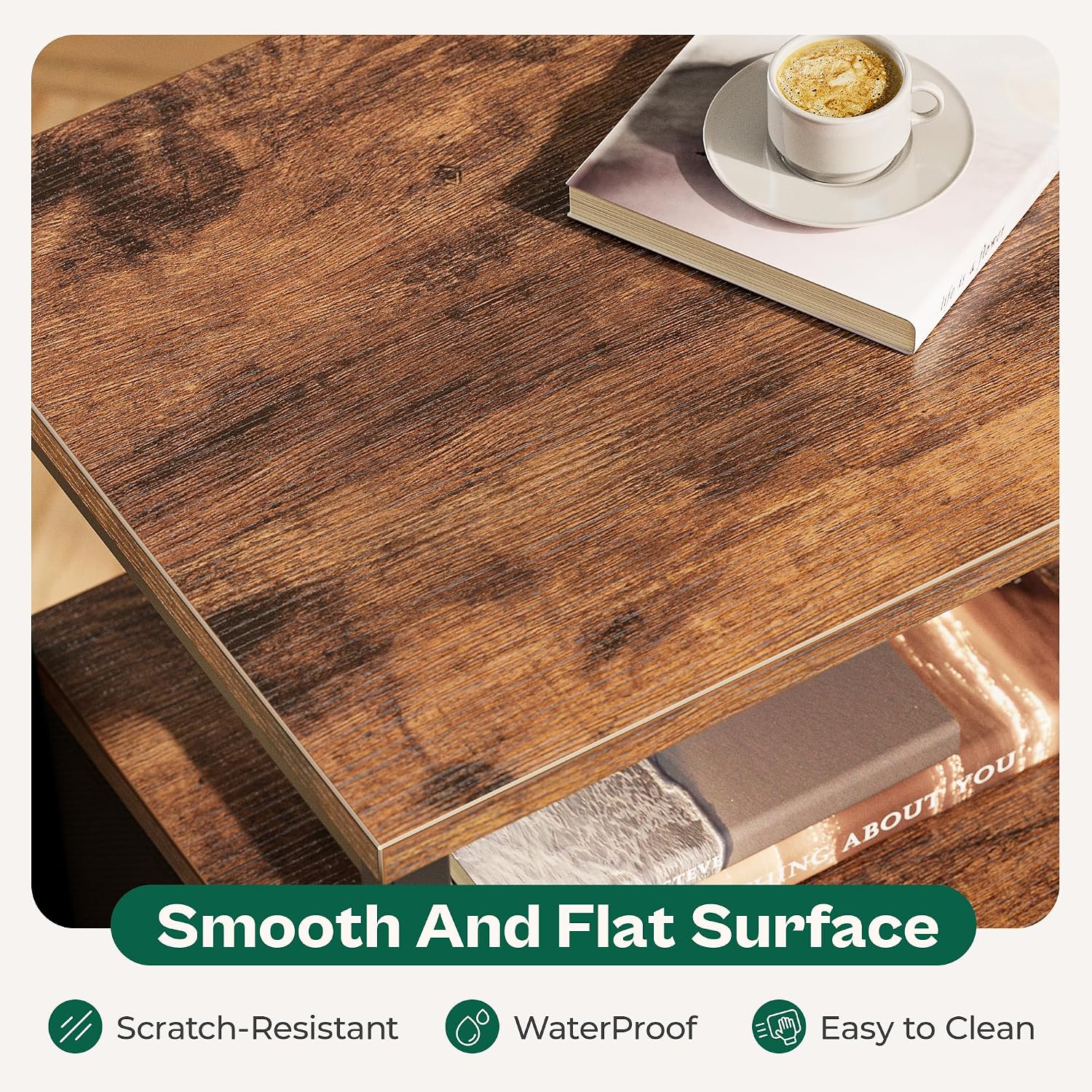 Rustic Brown Nightstand Set