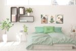 Boho Canvas Wall Art - Abstract - 3-Piece Framed Set
